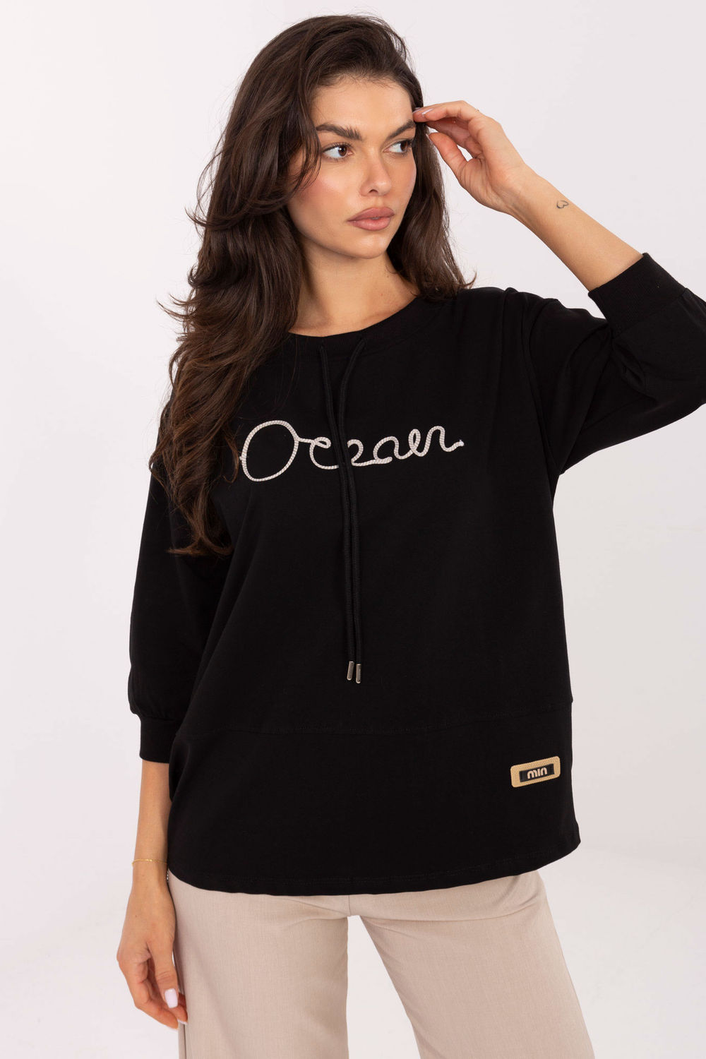 Bluzka Model RV-BZ-A785.58 Black - Relevance