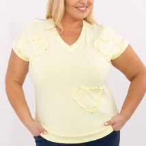 Bluzka Model RV-BZ-A542.12P Light Yellow – Relevance