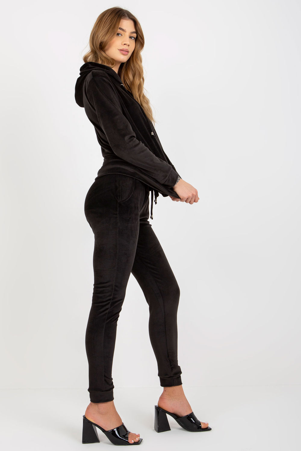 Spodnie Komplet Model RV-KMPL-6087-2.31X Black - Relevance - obrazek 4