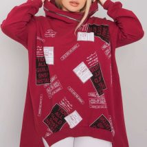Bluza Damska Model RV-BL-7217.79P Bordo – Relevance