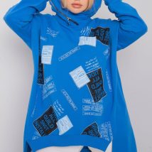 Bluza Damska Model RV-BL-7217.79P Dark Blue – Relevance