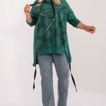 Bluzka Model RV-TU-7598.94 Dark Green – Relevance