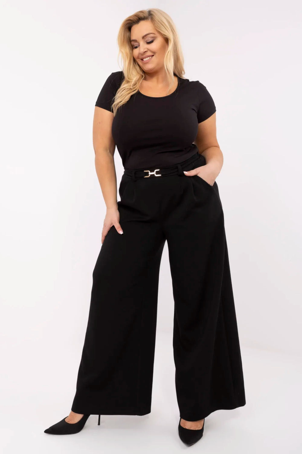 Tshirt Damski Model RV-TS-A556.03 Black - Relevance - obrazek 5