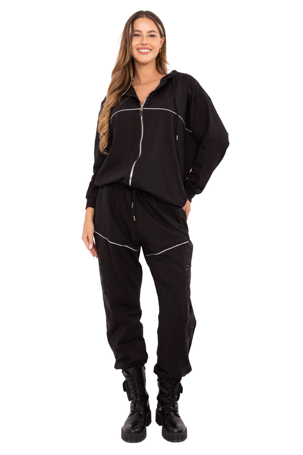 Spodnie Komplet Model RV-KMPL-A881.15 Black - Relevance