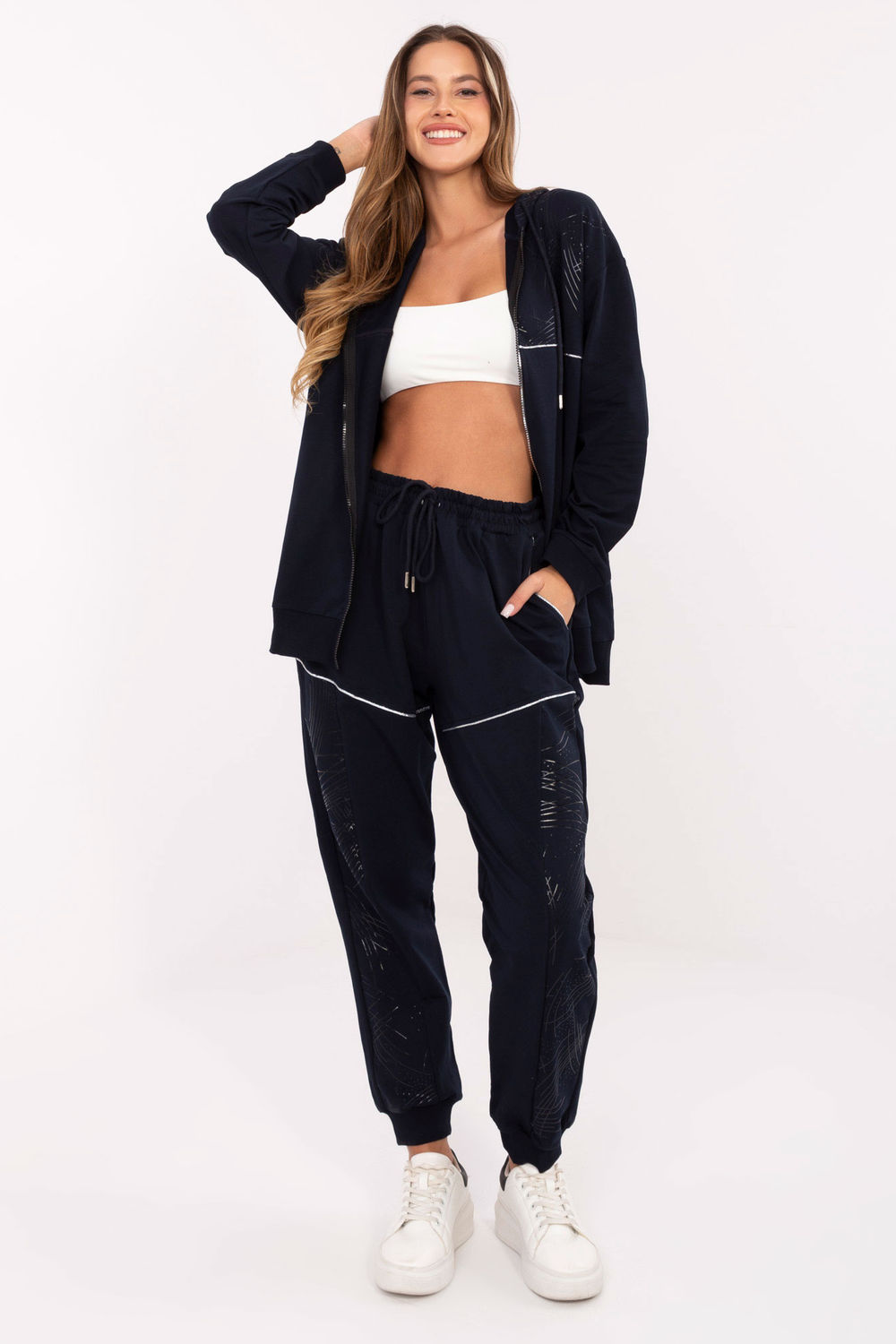 Spodnie Komplet Model RV-KMPL-A881.15 Navy - Relevance