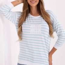 Bluzka Model RV-BZ-A790.47 White/Blue – Relevance