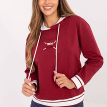 Bluza Damska Model RV-BL-A857.47 Bordo – Relevance