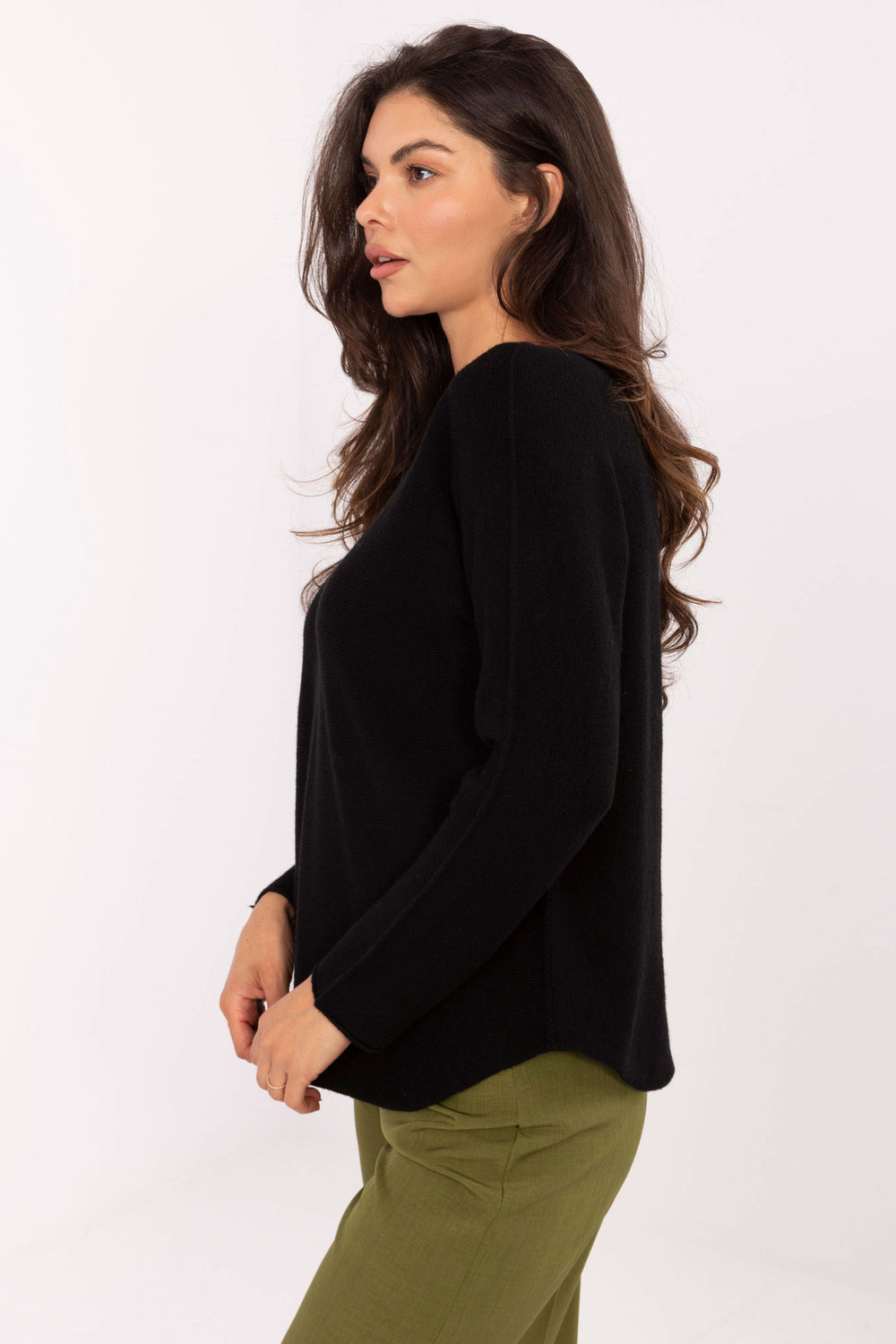 Sweter Damski Model IT-SW-2219.63 Black - Italy Moda - obrazek 3