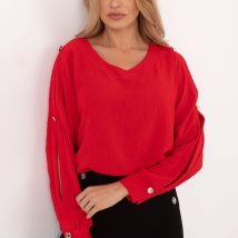 Bluzka Model MI-BZ-98684.89 Red – Italy Moda