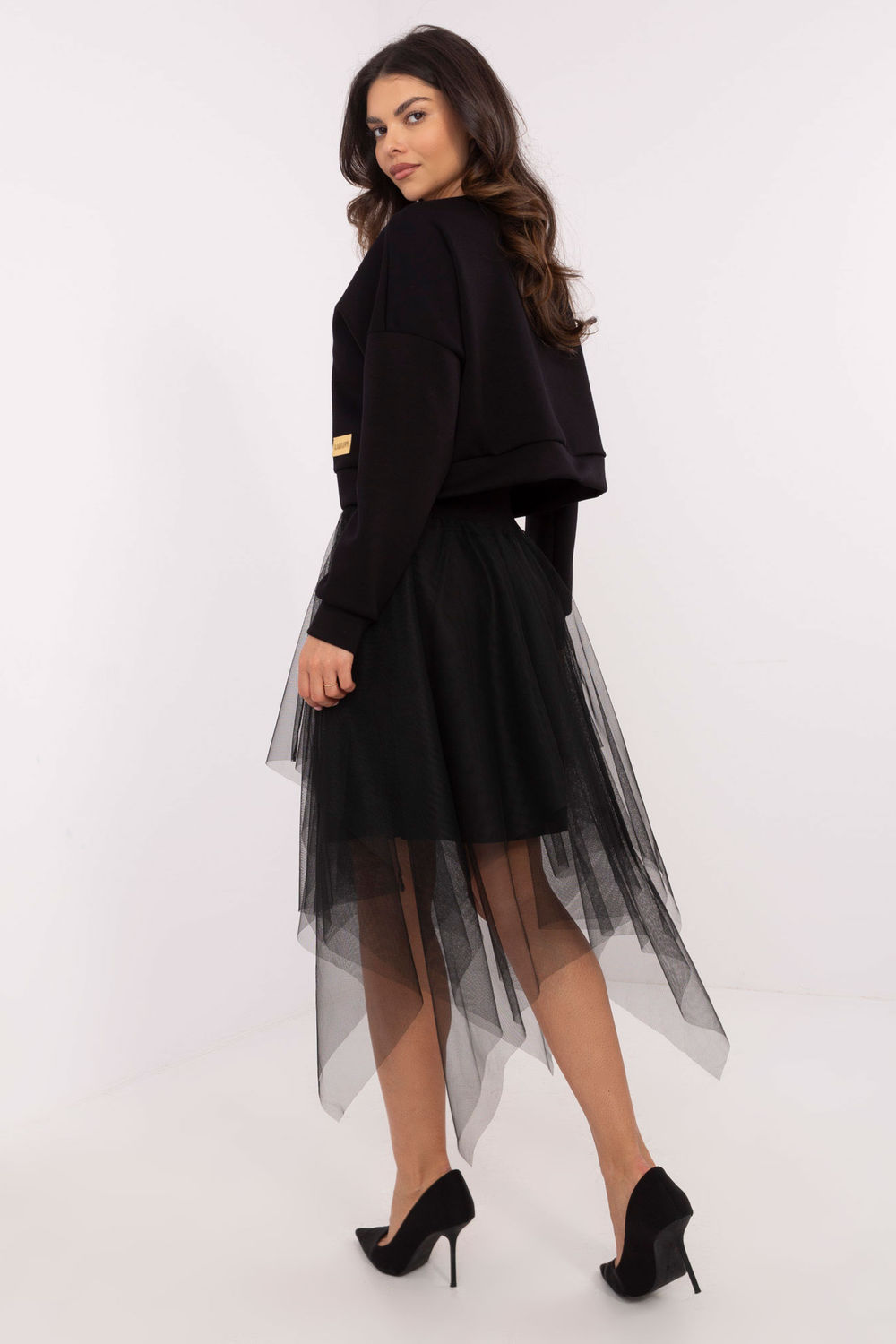 Sukienka Komplet Model MI-KMPL-M5359.79P Black - Italy Moda - obrazek 4