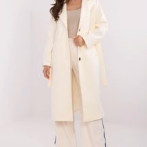 Płaszcz Damski Model MO-PL-1804.00 Ecru – Italy Moda
