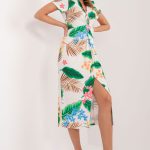 Sukienka Model DHJ-SK-17302K-1.69 Ecru - Italy Moda - obrazek 3