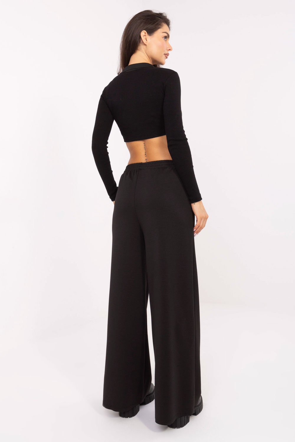 Spodnie Damskie Model IT-SP-21559.75 Black - Italy Moda - obrazek 4