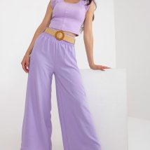 Spodnie Damskie Model DHJ-SP-8387.57 Light Violet – Italy Moda
