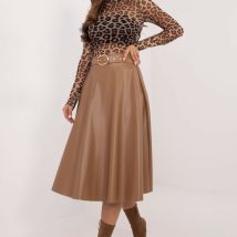 Spódnica Model DHJ-SD-A1997.76 Camel – Italy Moda