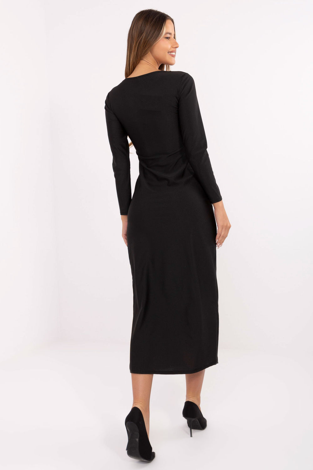 Sukienka Model IT-SK-21619.97 Black - Italy Moda - obrazek 4
