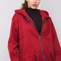 Bluza Damska Model MI-PL-24512.00X Bordo – Italy Moda