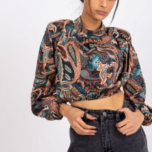 Bluzka Model DHJ-BZ-15170.39 Black/Beige – Italy Moda