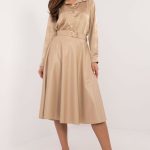 Spódnica Model DHJ-SD-A1997.76 Beige - Italy Moda - obrazek 5