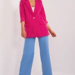 Marynarka Model DHJ-MA-18598.13 Fuksja - Italy Moda - obrazek 3