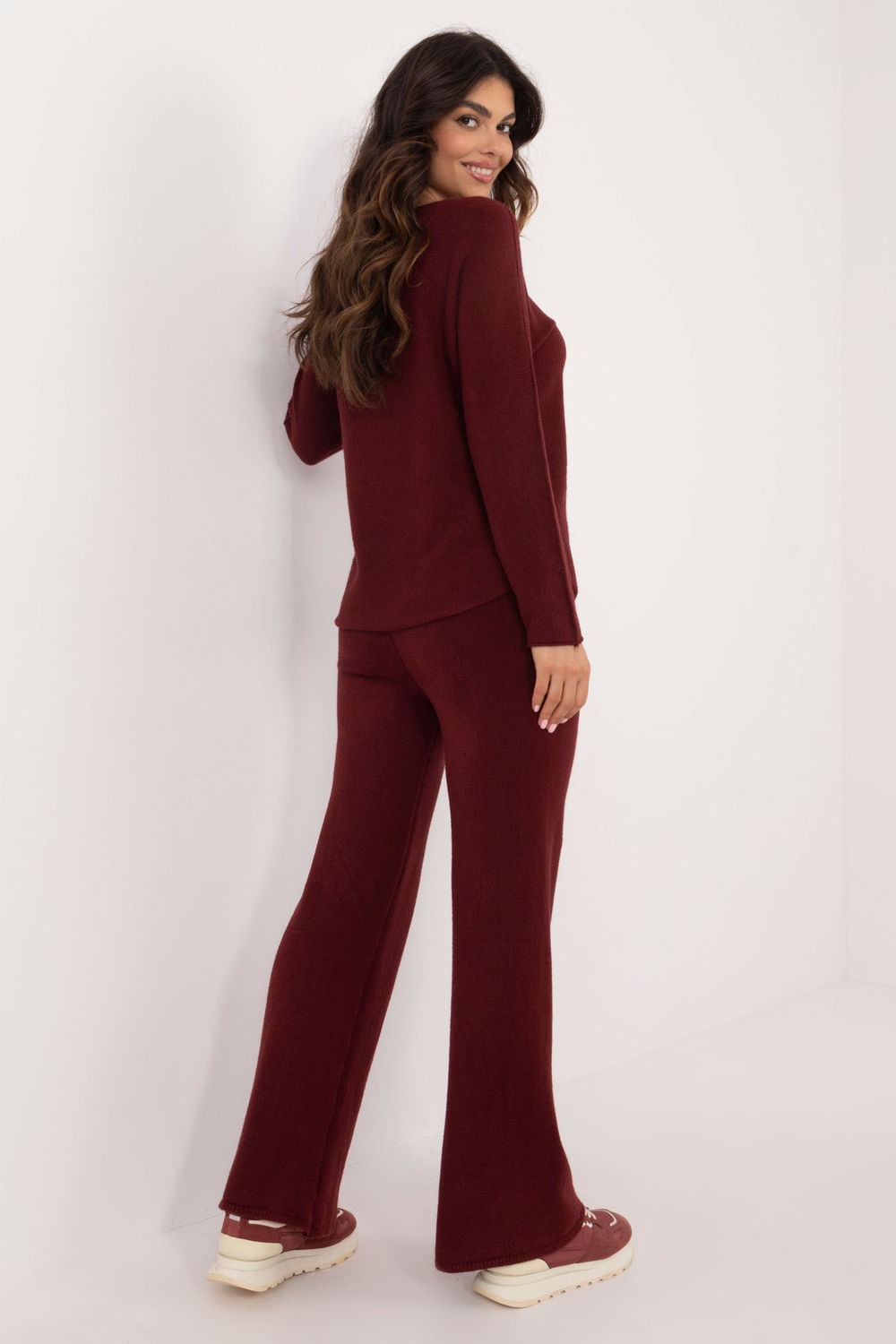 Spodnie Komplet Model IT-KMPL-2219.51 Bordo - Italy Moda - obrazek 4