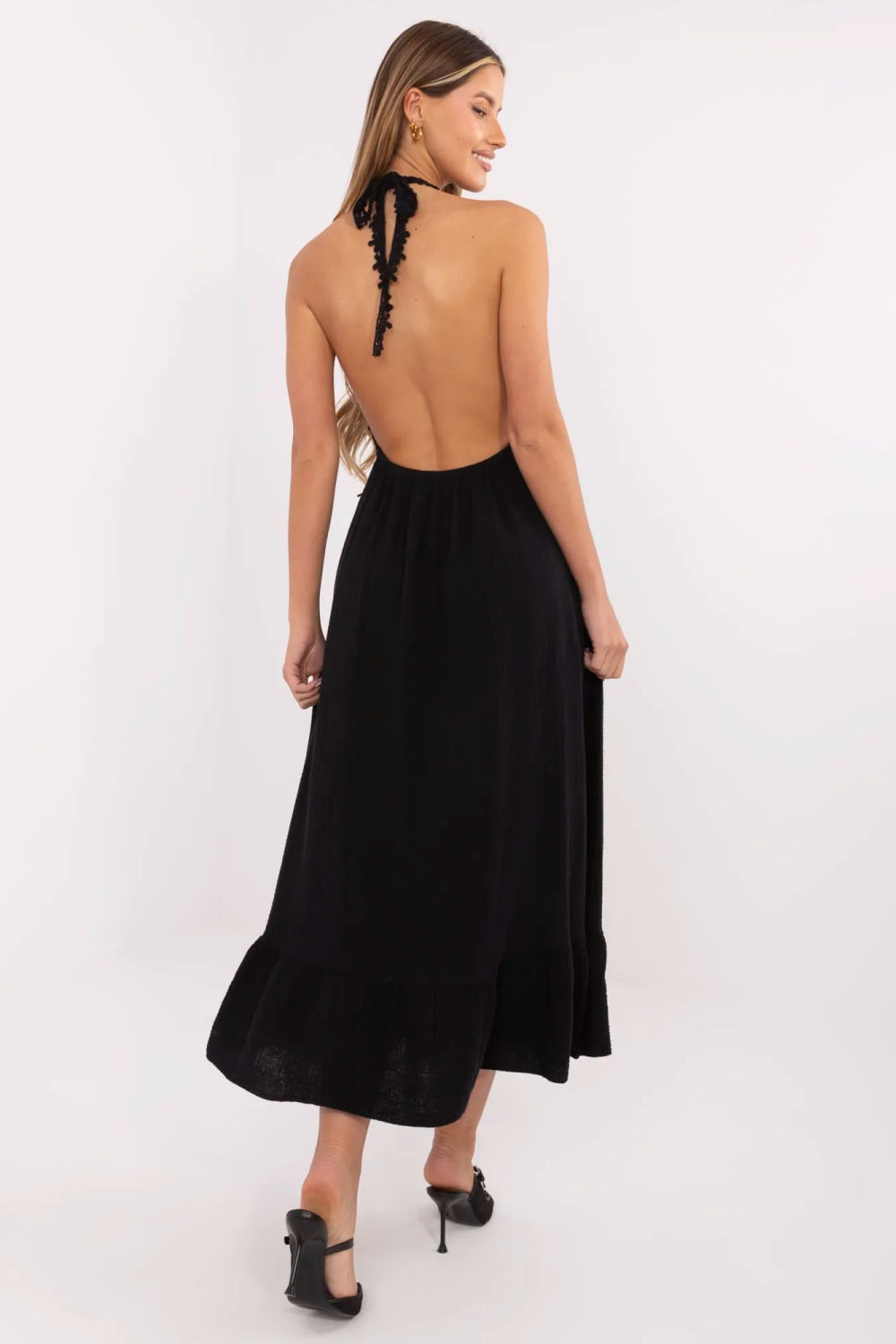 Sukienka Model MI-SK-88573.83 Black - Italy Moda - obrazek 3