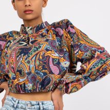 Bluzka Model DHJ-BZ-15170.39 Navy – Italy Moda