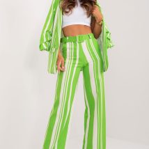 Spodnie Damskie Model DHJ-SP-5077.68 Light Green – Italy Moda