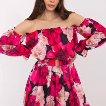 Sukienka Model MI-SK-A1447.84 Black/Pink – Italy Moda