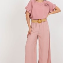 Spodnie Damskie Model DHJ-SP-8387.57 Light Pink – Italy Moda