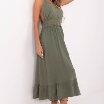 Sukienka Model MI-SK-88573.83 Khaki – Italy Moda