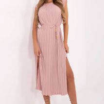 Sukienka Model DHJ-SK-19830.00 Dark Beige – Italy Moda