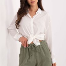 Szorty Damski Model MO-SN-9717.95 Khaki – Italy Moda