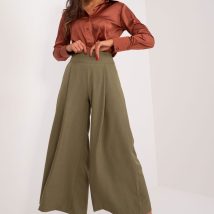 Spodnie Damskie Model DHJ-SP-7723.09 Khaki – Italy Moda