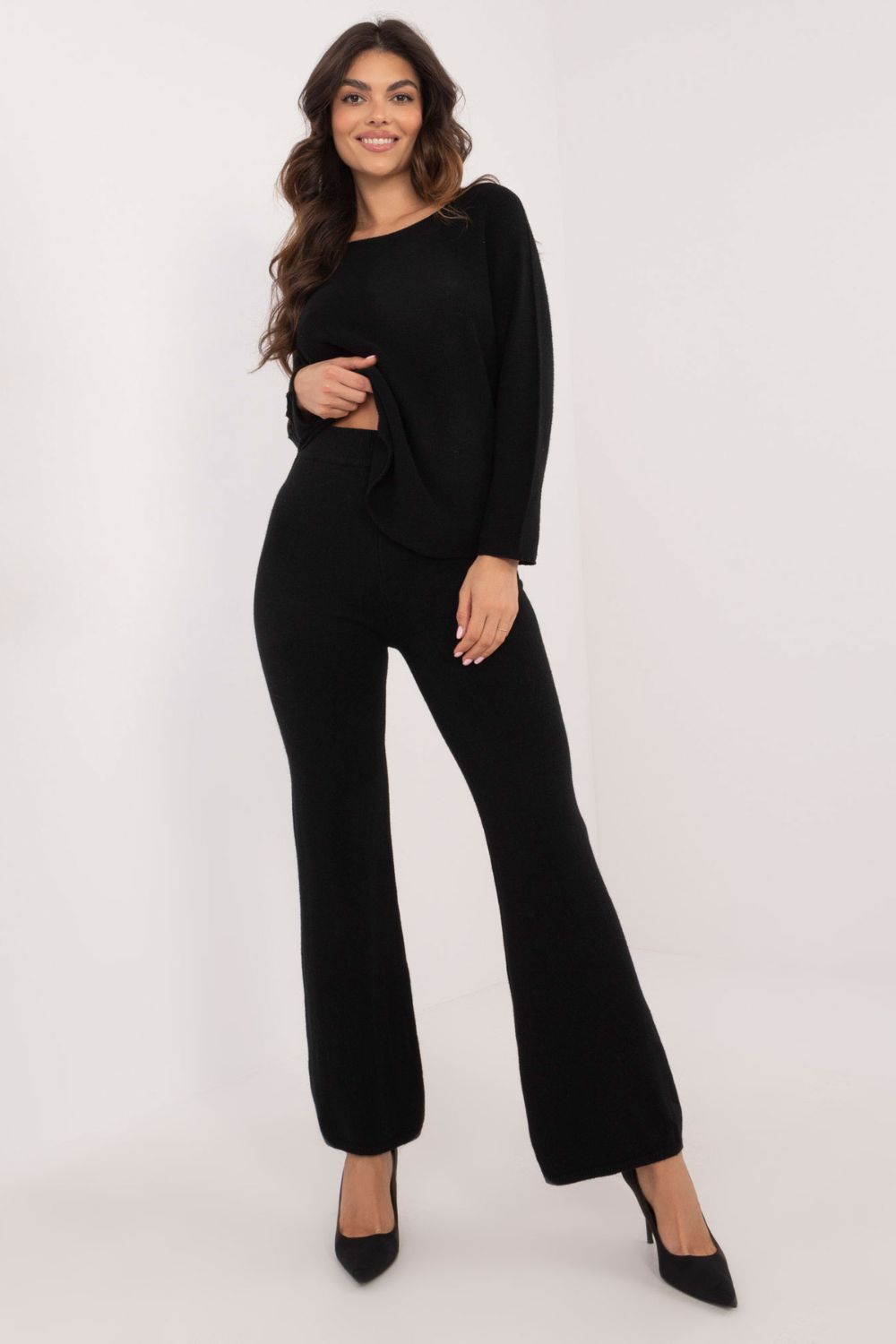 Spodnie Komplet Model IT-KMPL-2219.51 Black - Italy Moda - obrazek 4