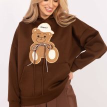 Bluza Damska Model DHJ-BL-A8695.65P Brown – Italy Moda