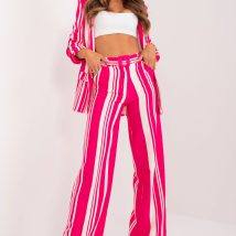 Spodnie Damskie Model DHJ-SP-5077.27 Fuksja – Italy Moda
