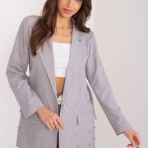 Marynarka Model DHJ-MA-18251.47 Grey – Italy Moda