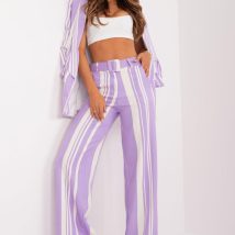 Spodnie Damskie Model DHJ-SP-5077.27 Light Violet – Italy Moda