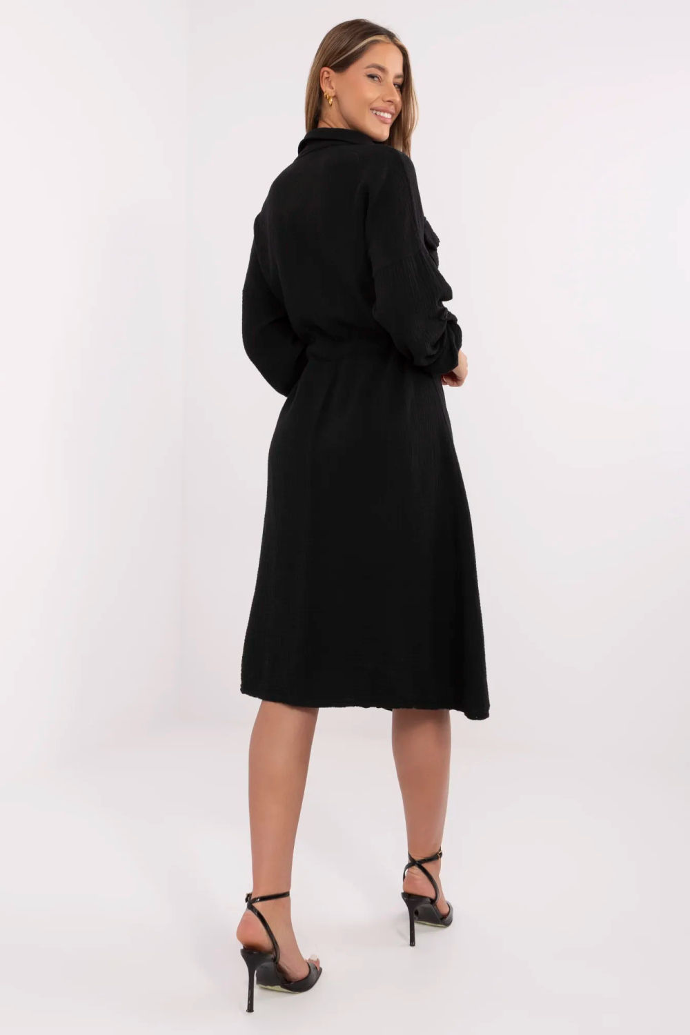 Sukienka Model MI-SK-91166.73 Black - Italy Moda - obrazek 4