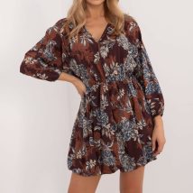 Sukienka Model DHJ-SK-19861-6.42 Brown – Italy Moda