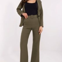 Spodnie Damskie Model DHJ-SP-18737.08 Khaki – Italy Moda