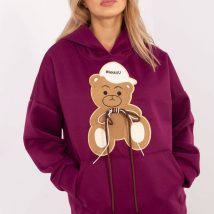 Bluza Damska Model DHJ-BL-A8695.65P Violet – Italy Moda