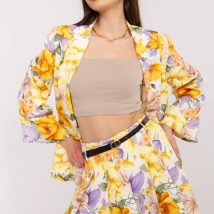 Spodnie Komplet Model DHJ-KMPL-A9061.67 Yellow – Italy Moda