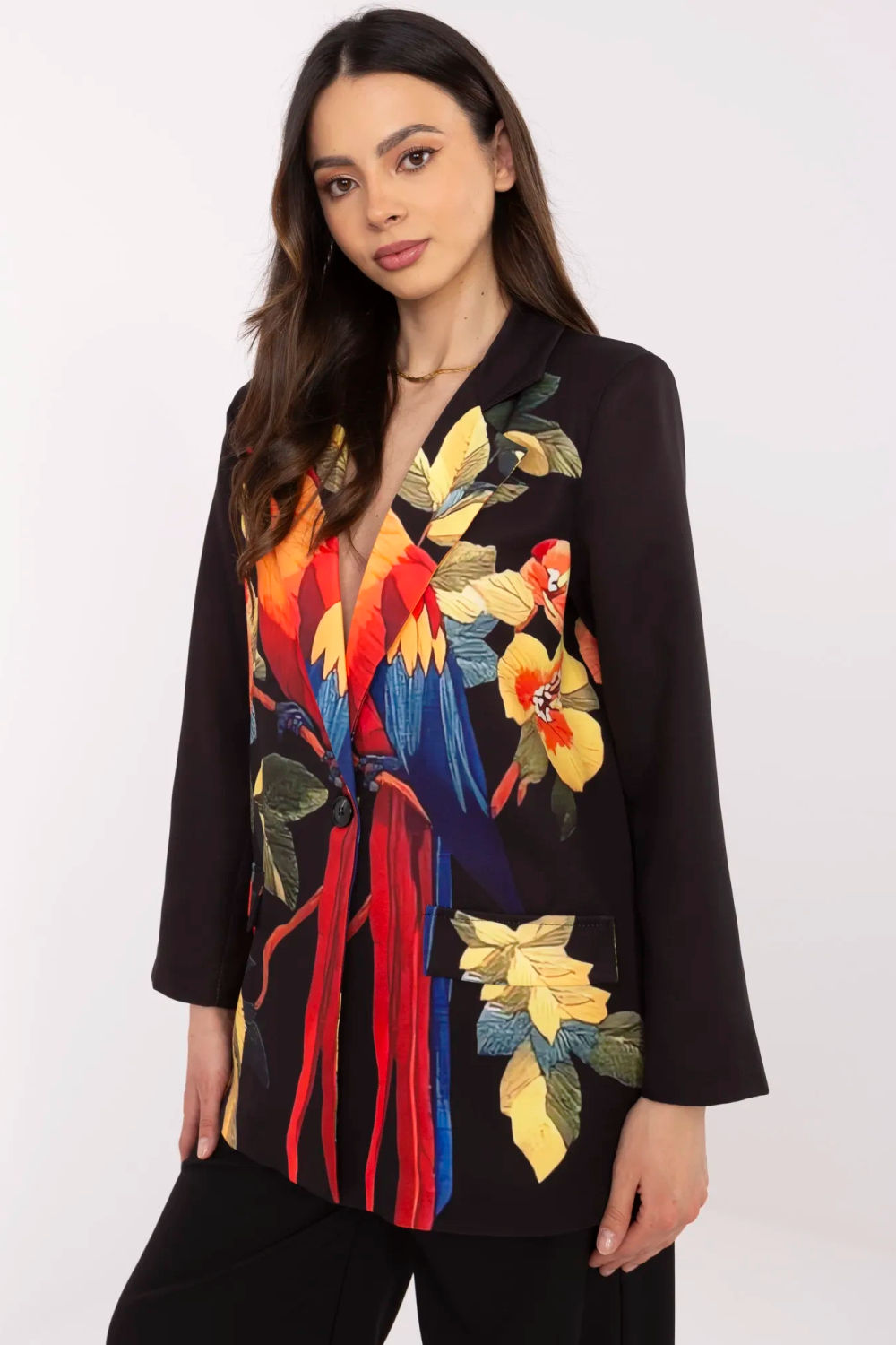 Marynarka Model DHJ-MA-18525-34.08 Black - Italy Moda - obrazek 5