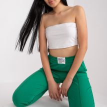 Spodnie Damskie Model DHJ-SP-15832.64 Green – Italy Moda
