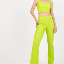 Spodnie Komplet Model DHJ-KMPL-15828 Limonka – Italy Moda