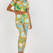 Spodnie Komplet Model DHJ-KMPL-15832.88 Green – Italy Moda