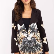 Marynarka Model DHJ-MA-18525-24.91 Black – Italy Moda