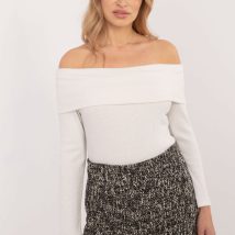 Sweter Damski Model DHJ-SW-A2449.33 Ecru – Italy Moda